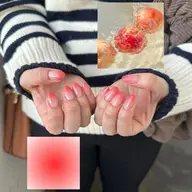 【ベースなし】フレンチorグラデーション🍓