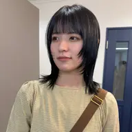 【顔周りカット、前髪カット＋透明感カラー】透明感カラーに顔周りで雰囲気チェンジ♪♪顔周りレイヤー