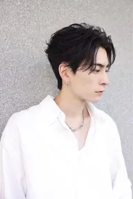 メンズカット＋ニュアンスパーマ＋ケア剤＋Aujuaトリートメント