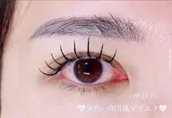 本日限定【束感☆韓国風マツエク120本】モチが○いい♪/コーティング仕上げ