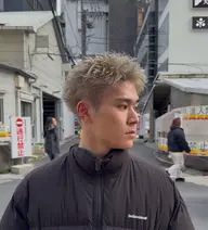 【🔥新規限定🔥】メンズカット+ブリーチ2回+カラー