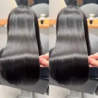 🪞極艶サラサラコース🪞カット+プレミアム美髪縮毛矯正+水素髪質改善ULTOWAトリートメント