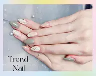 ★HAND 90分 4本 シンプルデザイン ◎定額ネイル 色アレンジ可能