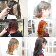 🌈 ミニモ限定🌈デザインカラークーポン(高補修ケアブリーチ+最高級カラー+高補修3Tr)¥16400 🌈