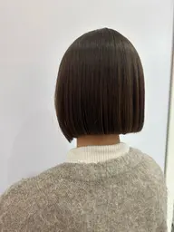 カット＋全体カラー＋トリートメント(カット→メンズはお断りさせていただきます🙇‍♂️)