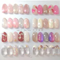 どれも可愛いすぎる✨New定額デザイン8種類✨【パラジェル使用/オフなし】