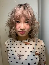 ブリーチ+カラー+トリートメント🎵