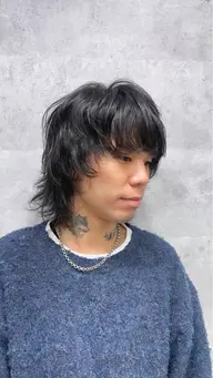 ✴︎メンズカット 【ウルフ】+ケアシャンプー