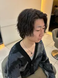 🧑🦱🌀メンズカット+コスメパーマ