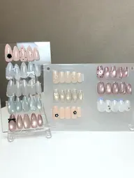 【限定メニュー】シンプルワンホン🖤オフなし🎀韓国ネイル(当店オフありの方はこちらでご予約ください)