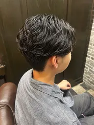 メンズカット&パーマ