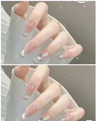 シンプルデザイン+チップ長さだし+パーツ付け放題