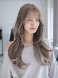 【🤍圧倒的透明感🤍】ケアブリーチ＋艶カラー￥8800