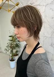 ✨ショート限定✨【似合わせショートカット+地下風ストレート・縮毛矯正】梅雨前の気になるうねり、癖を地下風サラサラに◎