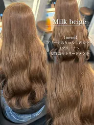 【💝 4月限定 SALE 💝】 🎀ブリーチなし ダブルカラー🎀