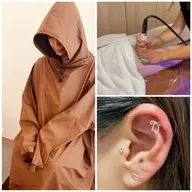 【期間限定モニター】温活よもぎ蒸し🌿×ラジオ波🔥×耳つぼジュエリー（6粒）💎スッキリボディケア(60分)