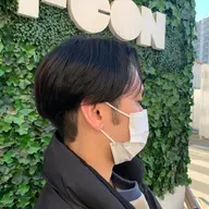 メンズカット+パーマ