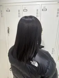 bleachで剥せる黒染め✨️off black⚫️