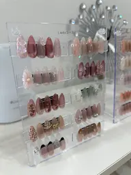 ✨【Ladyコース】🩰綺麗めデザインに大きめパーツで可愛いくしたい方