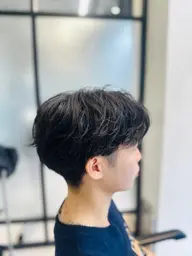 【理想のスタイル】韓国風カット＋ナチュラルパーマ＋炭酸スパ