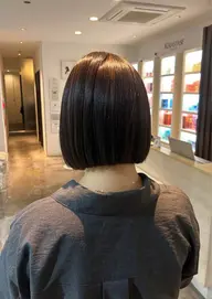 ボブカット + Aujuaトリートメント🫧