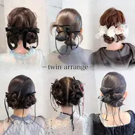 🎗️飾り付きヘアセット🎗️(成人・卒業式ヘア対応不可)