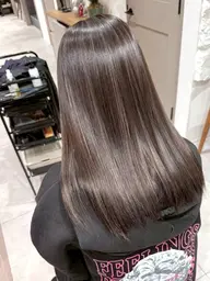 カット+美髪矯正+カラー＋4STEPトリートメント