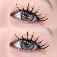 【無料モデル✨】フラットラッシュ 最大120本【本数保証なしリペア不可】※研修生がお時間内に装着できる本数までとなります