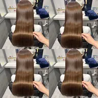 🌟毛先伸ばしてる方におすすめ🌟前髪＆顔周りカット➕縮毛矯正➕Aujua3stepトリートメント【ホームケア付き】