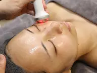 エイジングケア【たるみ毛穴・ほうれい線】トリプル効果☆小顔超音波＆ラジオ波＆EMS60分¥5500