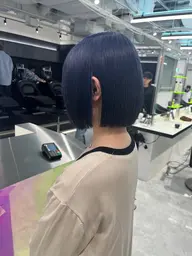 ✨ボブにしたい子大集合✨ ボクにしか切れない丸みボブor切りっぱなしボブ&システムトリートメント♡ 平日限定クーポン💕