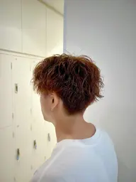 カット+ツイストスパイラルパーマ+指名