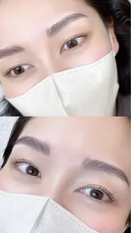 【初回】眉スタイリング＆パリジェンヌラッシュリフト/デザインカールセット