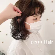 新規カットパーマ