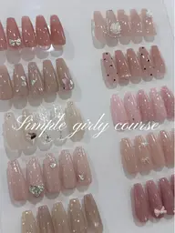 【hand】🤍 シンプルガーリーコース🤍(オフ込み)