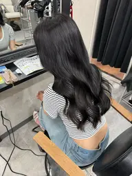 【minimo限定価格】うる艶⭐️カット+髪質改善カラー+TOKIOトリートメント