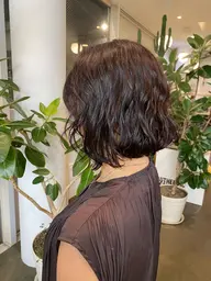 𖤐限定メニュー!!𖤐カット＋ボブor メンズパーマ＋Aujuaクイックトリートメント