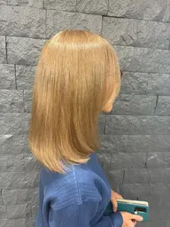 白髪ぼかしハイライト➕ヘアカラー➕トリートメント