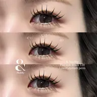 【下がりまつ毛の方におすすめ✨】&healthy バインド60束+まつ毛パーマ