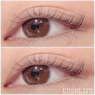 アイシャンプー付きラッシュリフト💛汚れやダニを取り除きまつ毛を80度に立ち上げます！