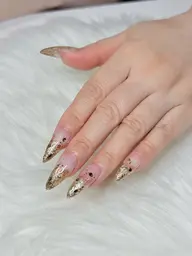 チップ長さだしラメグラデーション(オフなし)