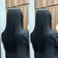 🏁【平日限定♡】カット+髪質改善カラー+プレミアム縮毛矯正🕯