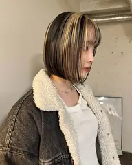 カット+ケアブリーチダブルカラー