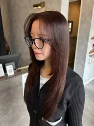 カラー ＋ 酸熱トリートメント 🤎