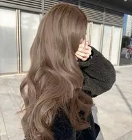 【🩶色落ちまで可愛い🩶】♡ケアブリーチ込ダブルカラー♡➕コラーゲントリートメント