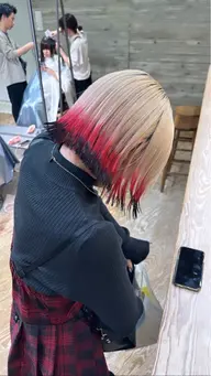 アクセサリーポイントカラー〻カット、フルカラー、ブリーチ、ダブルカラー、インナーご希望の場合メッセージでご相談ください。