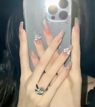 シンプルデザイン➕チップで長さ出し