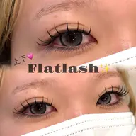 ご新規様と2回目の方も🫧【束感仕上げ★フラットラッシュ上下付け放題👀✨】3回目~¥9880