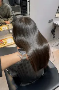美髪縮毛矯正＋似合わせカット＋コラーゲンtr🫧