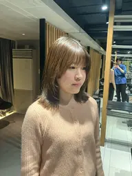 ボブカット＋カラー＋Aujua1stepトリートメント！